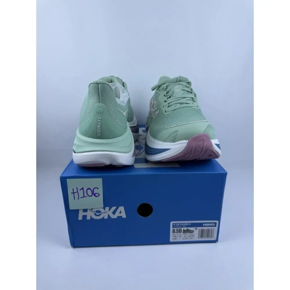 Hoka One One Skyward X Jadeite Dried Rose Women's Green Pink 1147912-JTD
